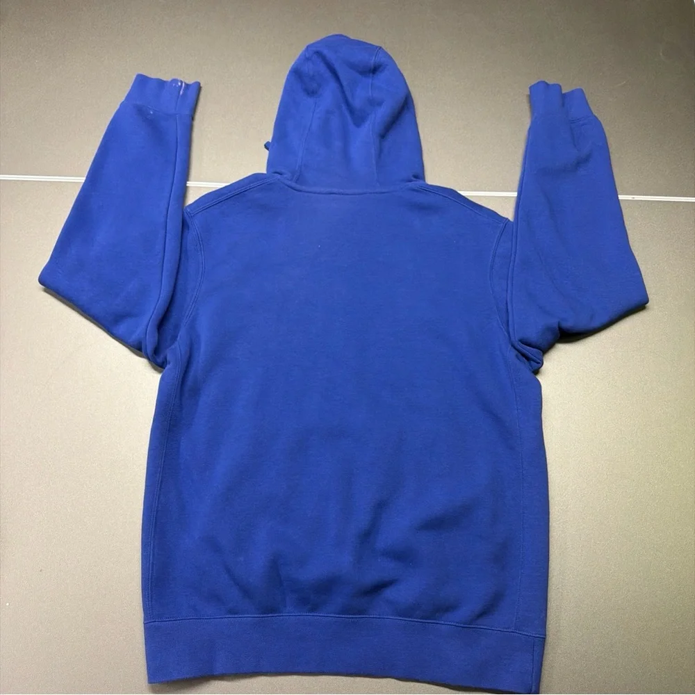 Nike New York Giants Blue‎ Pullover Hoodie Men Lightweight, Size Small